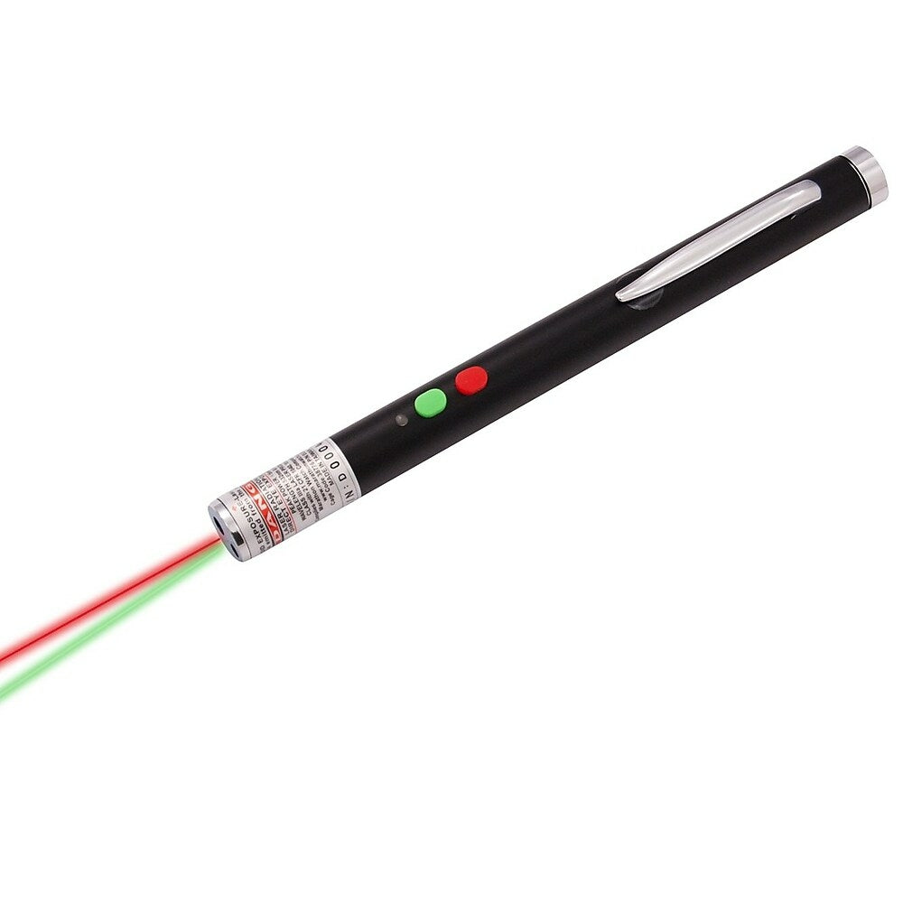 Image of Marathon Laser Pointer, Pen Shaped, Dual Red and Green