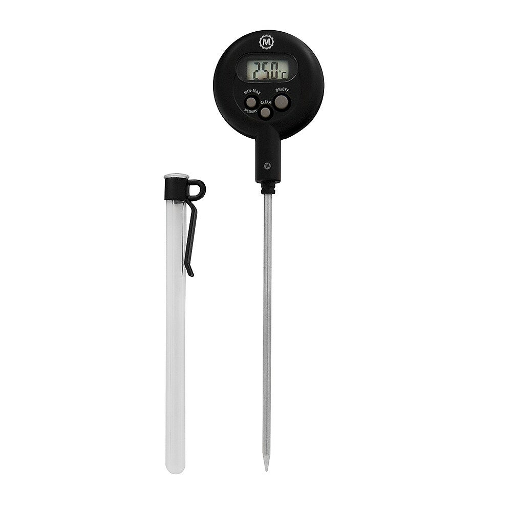 Image of Marathon Digital Instant Read Kitchen Thermometer, Black (BA080008BK)
