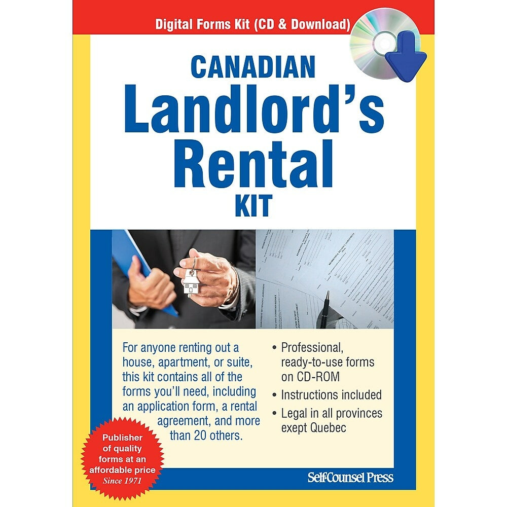 Image of Self-Counsel Press Canadian Landlord's Rental Kit