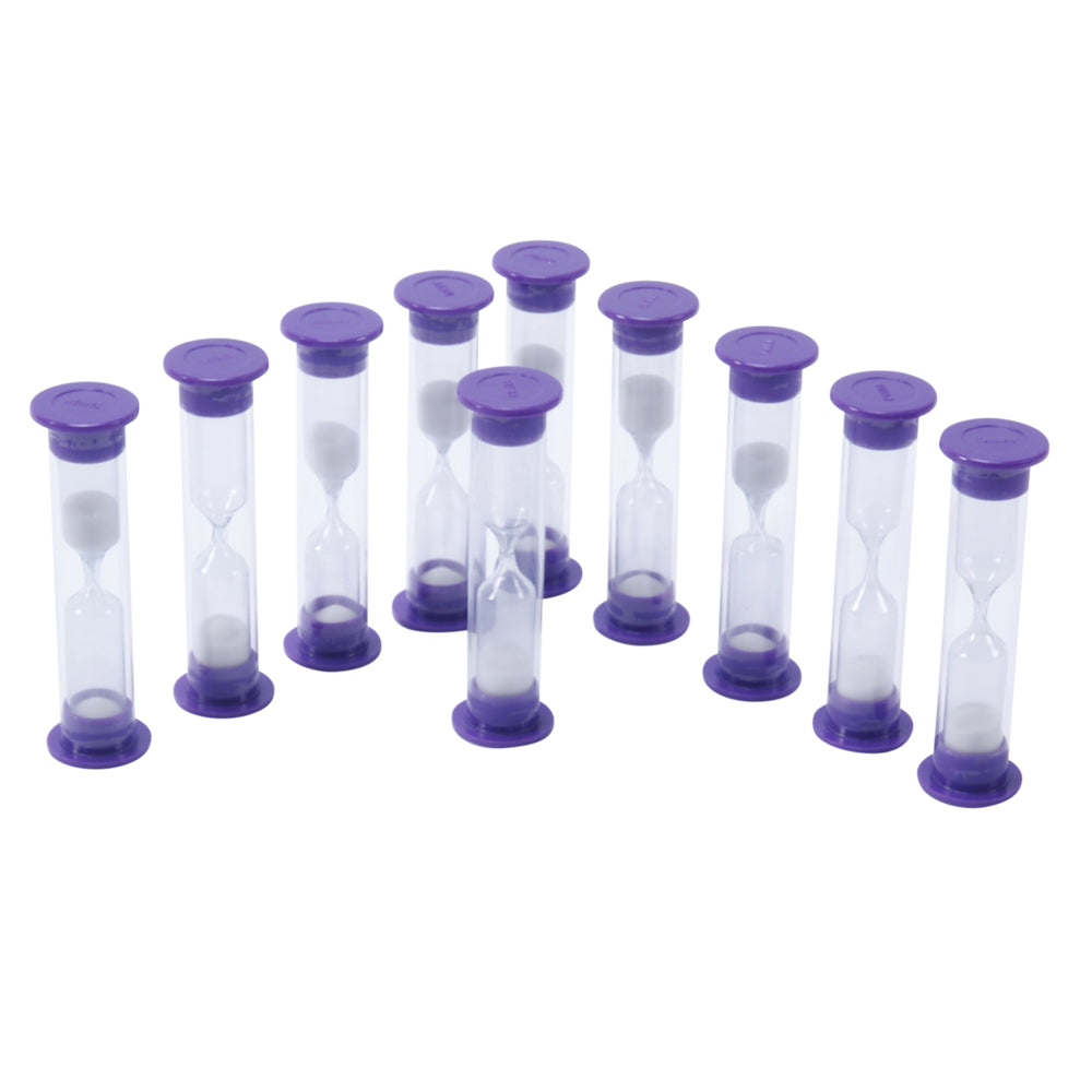 Image of Learning Advantage 3 Minute Sand Timer, 30 Pack (CTU7626)