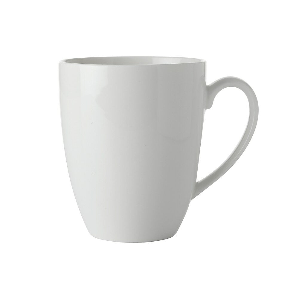 Image of Maxwell & Williams Basic White Coupe Mug, 4 Pack