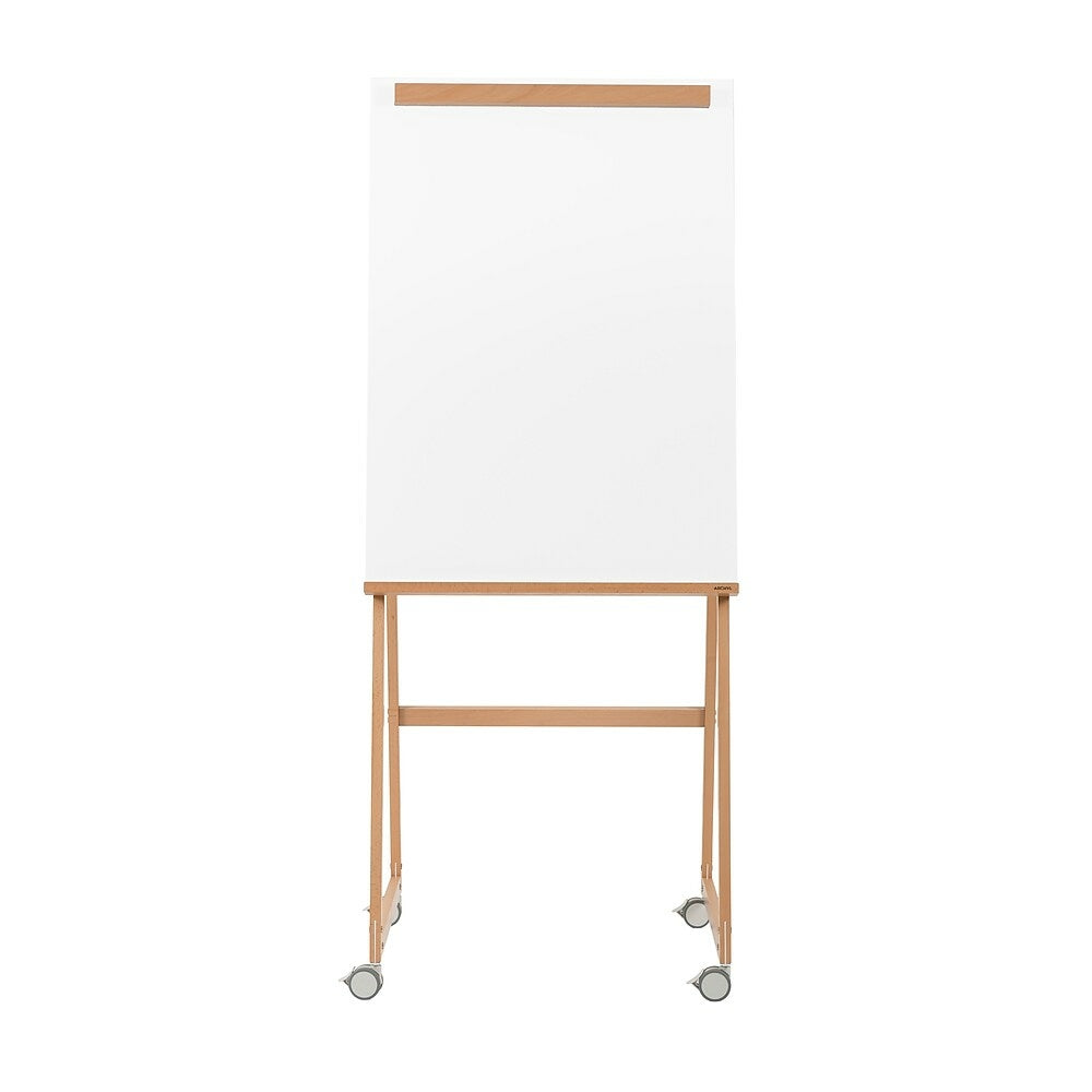 Image of Archyi Mobile Easel, Angolo Collection, 30" x 72", White