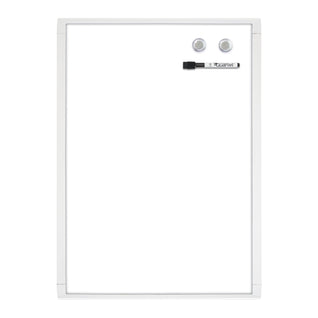 Tableau mémo magnétique blanc Panneau Pense-bête Support Feutre Effaçable,  Blanc