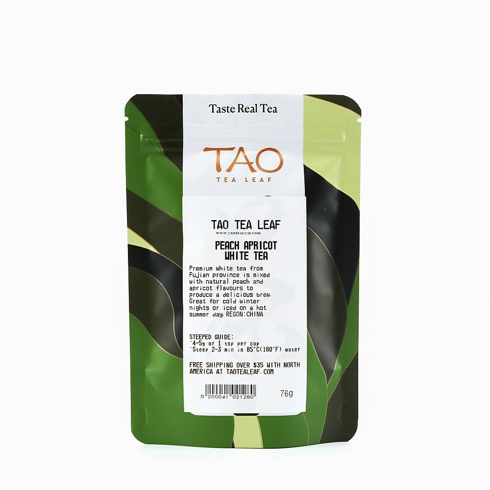 Image of Tao Tea Leaf Peach Apricot White Tea - Loose Leaf - 75g