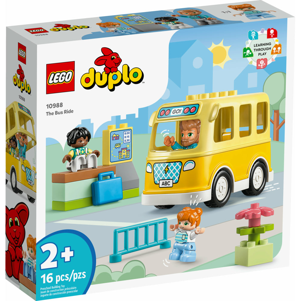 Image of LEGO DUPLO Town The Bus Ride Playset - 16 Pieces