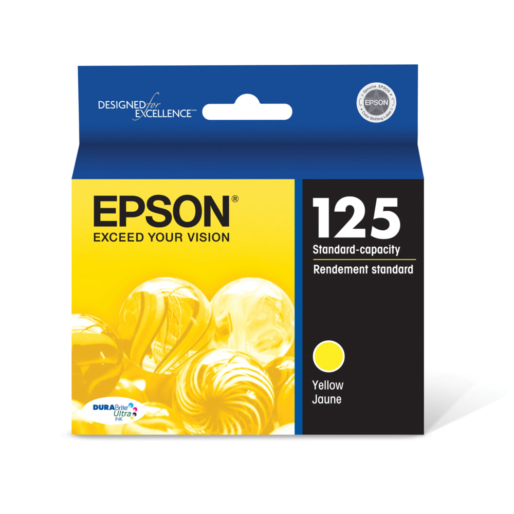 Image of Epson 125 Ink Cartridge - Yellow