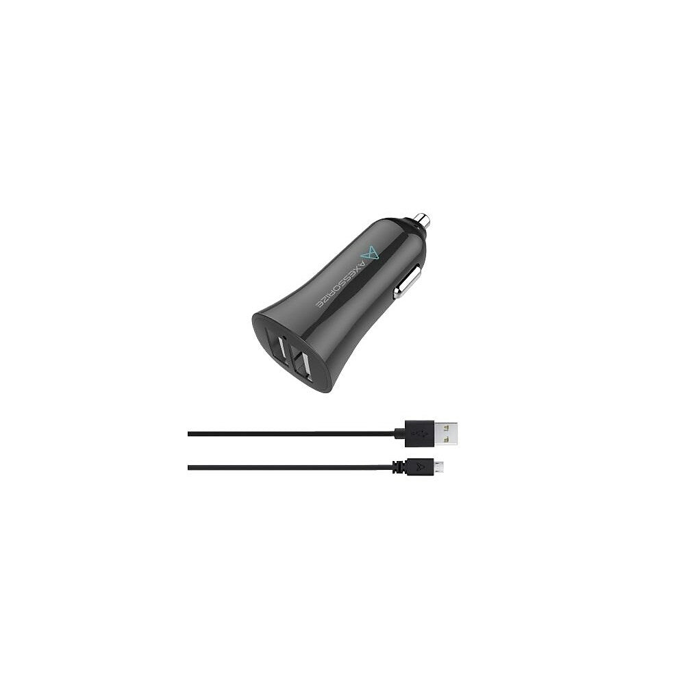 Image of PROCharge Car Charger + Micro USB Cable, Black