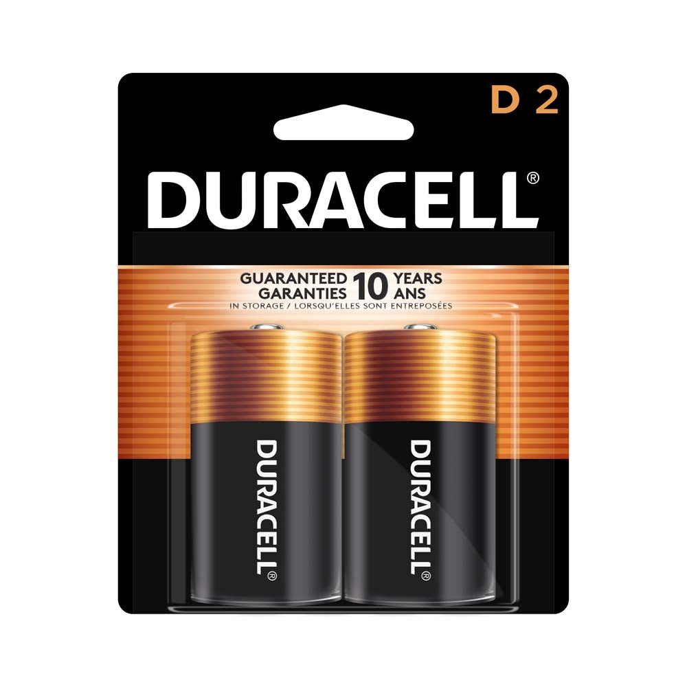 Image of Duracell Coppertop D Batteries - 2 Pack