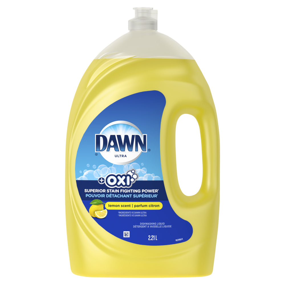 Image of Dawn Ultra Oxi Dish Soap - Lemon Scent - 2.21 L