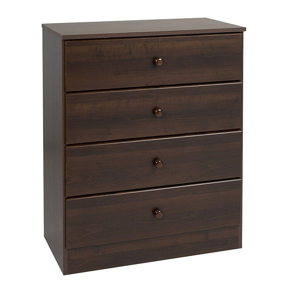 Image of Prepac Astrid 4-Drawer Dresser, Espresso