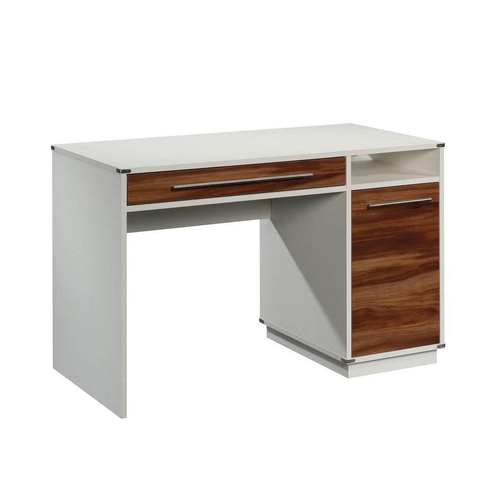 Image of Sauder Vista Key Computer Desk - Pearl Oak (425845)