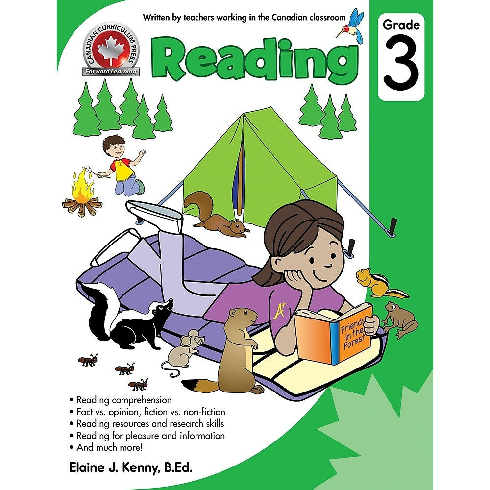 Image of Canadian Curriculum Press Reading Workbook - Grade 3