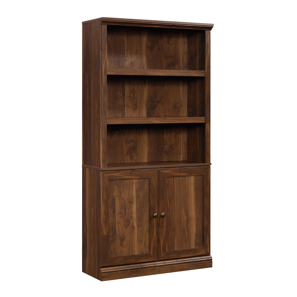 Image of Sauder Miscellaneous Storage 5-Shelf Bookcase - 69.76" H - Grand Walnut (426419)