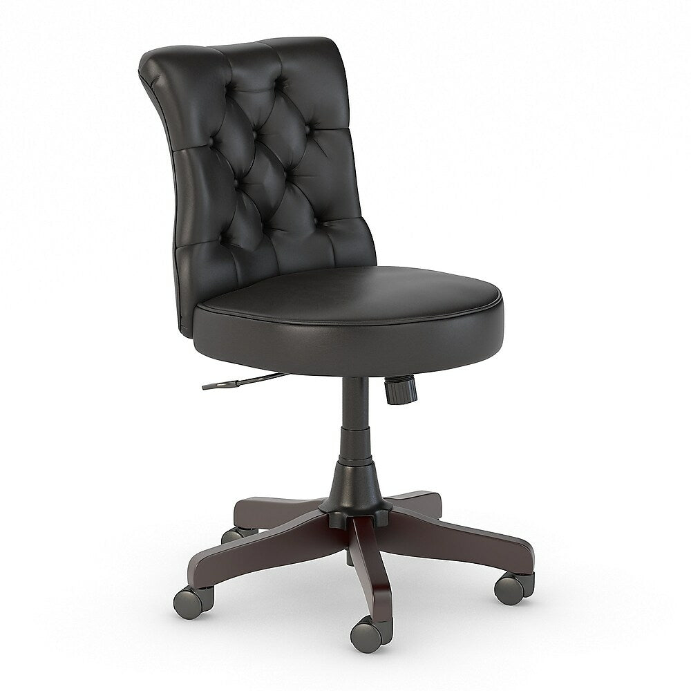 Image of Bush Business Furniture Arden Lane Mid Back Tufted Office Chair, Black (CH2301BLL-03)