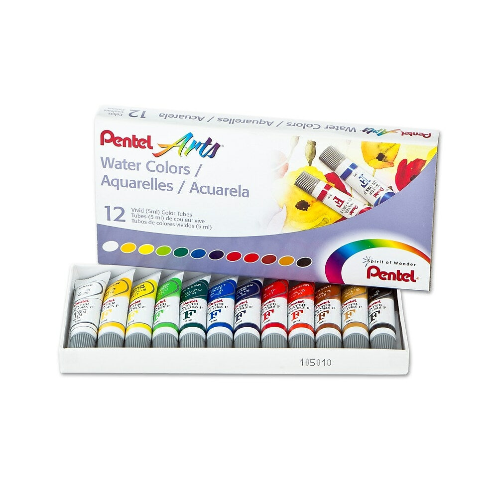 Image of Pentel Arts Water Colours - Assorted - 12 Pack