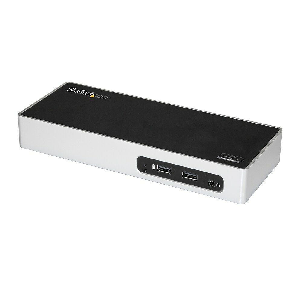 Image of StarTech Dual Monitor USB 3.0 Docking Station, Black