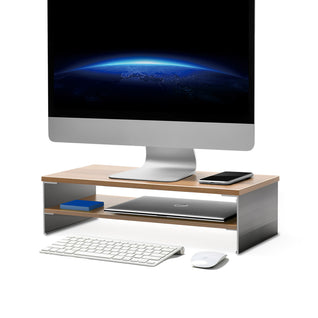 Support de bureau Full Motion pour écran PC 17´´-32´´ avec USB, Blanc
