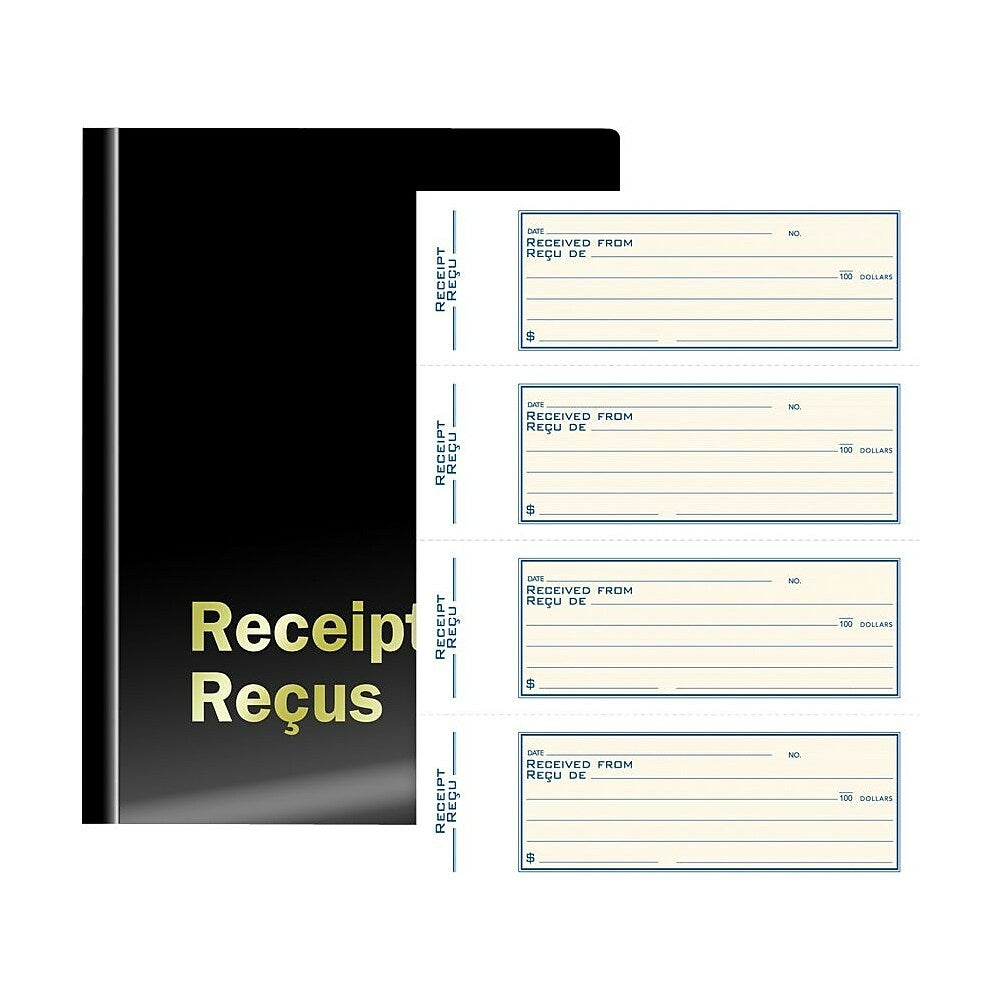 Image of Staples Bilingual Receipt Book - 400 Duplicates