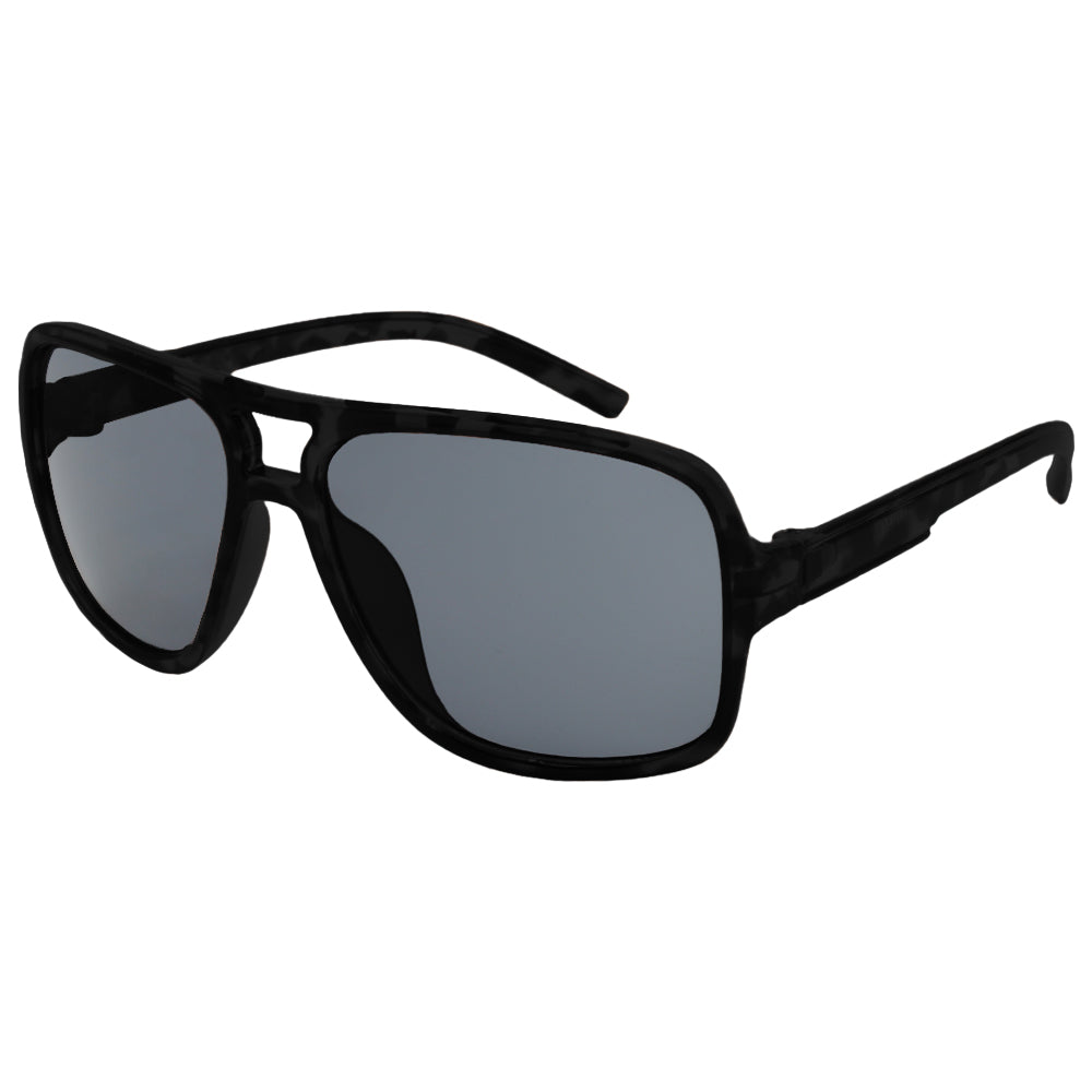 Image of Gry Mattr 3+ Kids Sunglasses - Plastic - Aviator Ace, Black
