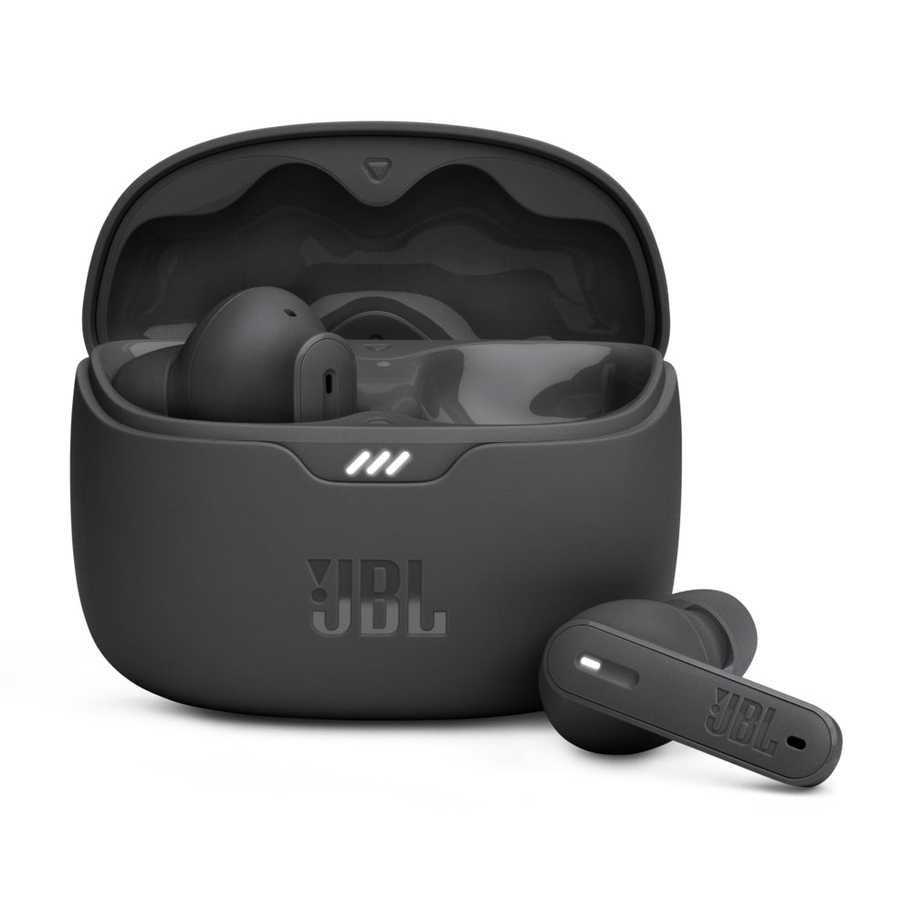 Image of JBL Tune Beam True Wireless Noise Cancelling Earbuds - Black