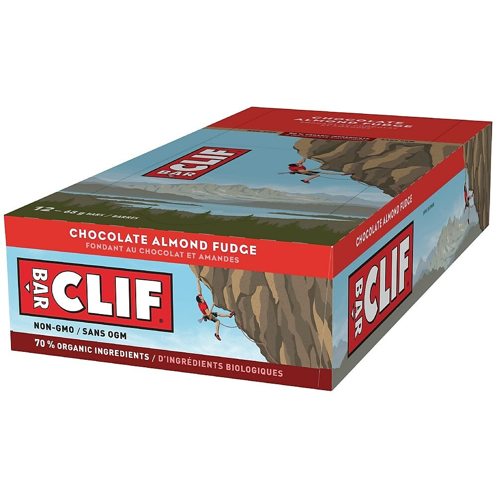 Image of Clif Bar Chocolate Almond Fudge - 68g - 12 Pack