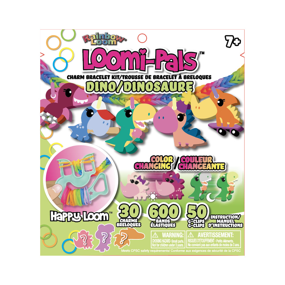 Image of Rainbow Loom Loomi Pals Charm Bracelet Kit - Dino