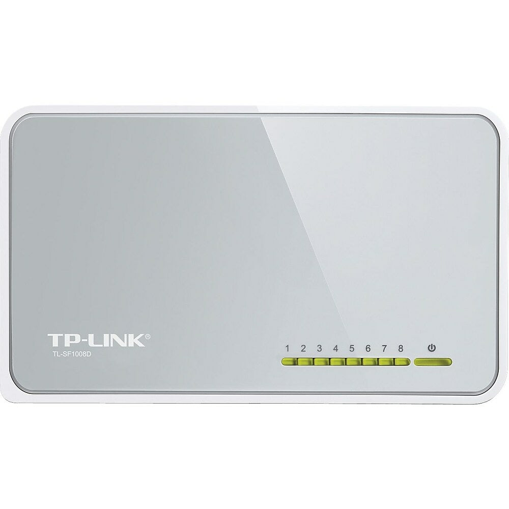 Image of TP-LINK 8-Port 10/100Mbps Desktop Switch (TL-SF1008D)