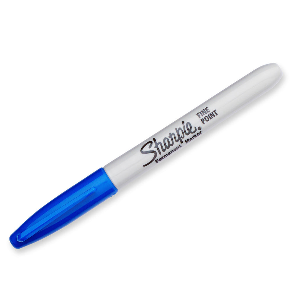 Image of Sharpie Fine Permanent Marker, Blue