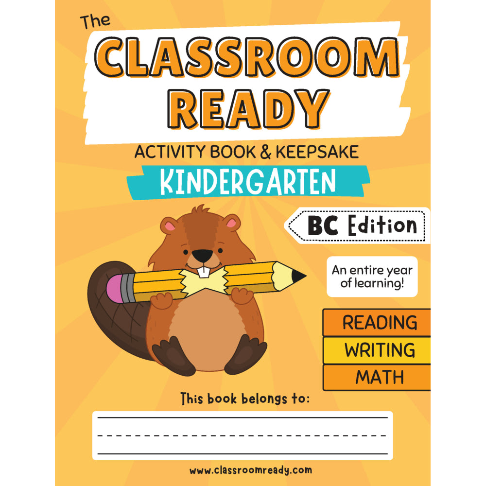 Image of Classroom Ready Activity Book & Keepsake - Kindergarten - British Columbia Edition, Multicolour