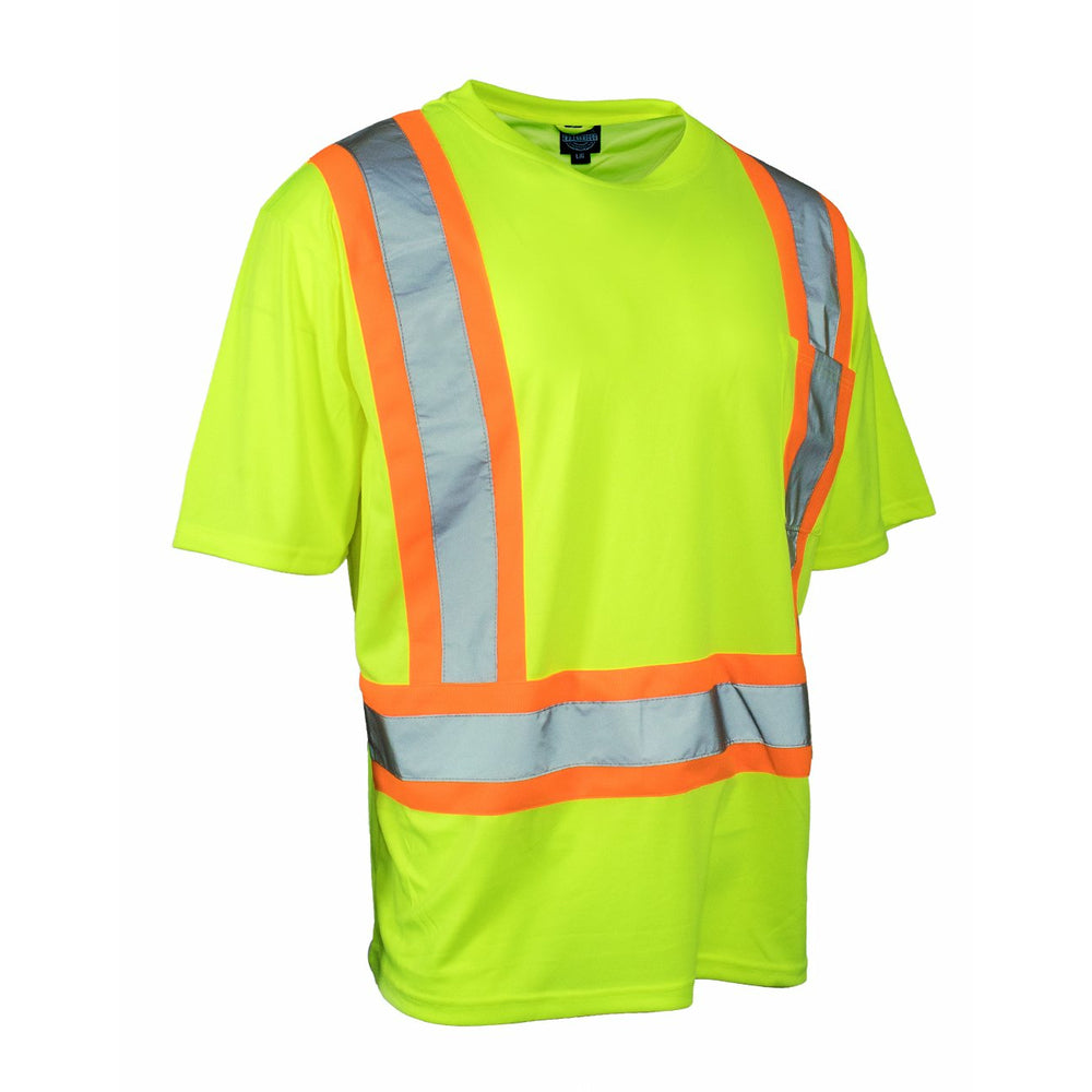 Image of Forcefield Short Sleeve Safety Tee - Lime - XL