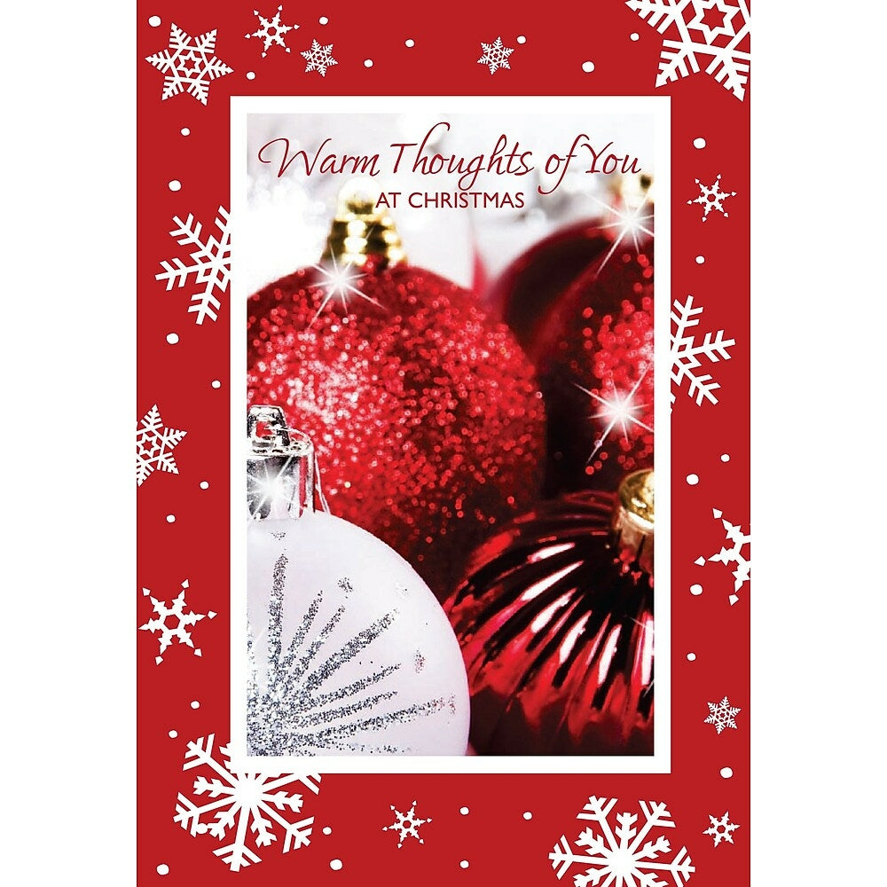 Image of Thinking of You, Ornaments & Snow Flakes, 18 Pack