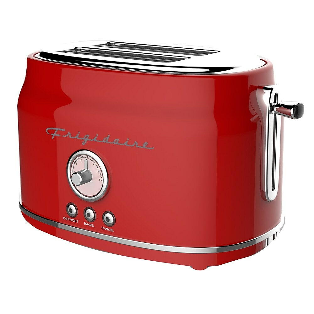 Image of Frigidaire 2 Slice Retro Toaster, Red