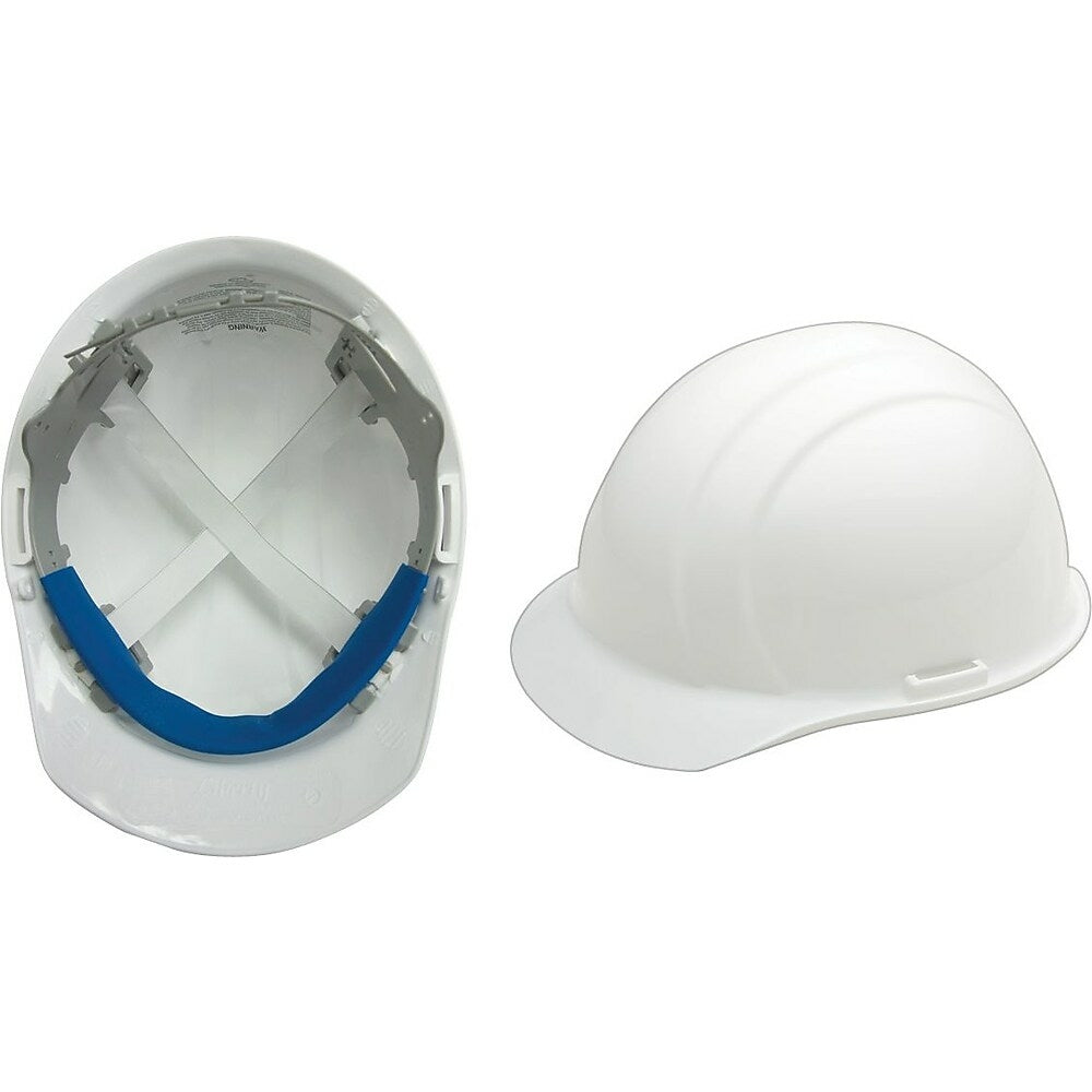 Image of Liberty Hard Hats, CSA Type 1, Slide-Lock, Class E Certified, ANSI Type I, White