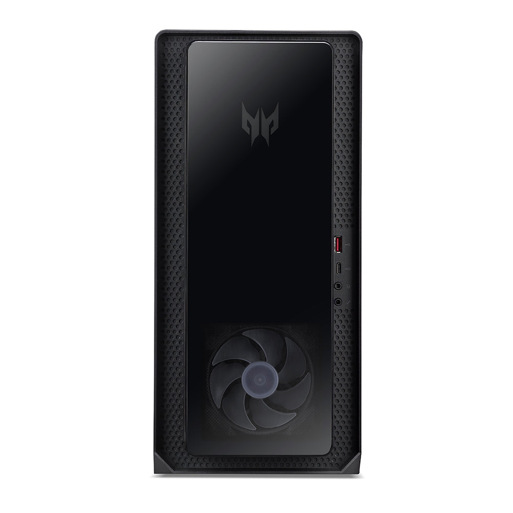 Image of Acer Predator PO3-640-ER11 Gaming Desktop - i7-12700F - 1TB + 512GB SSD - 16GB RAM - NVIDIA GeForce RTX 3060 - Windows 11 Home, Black