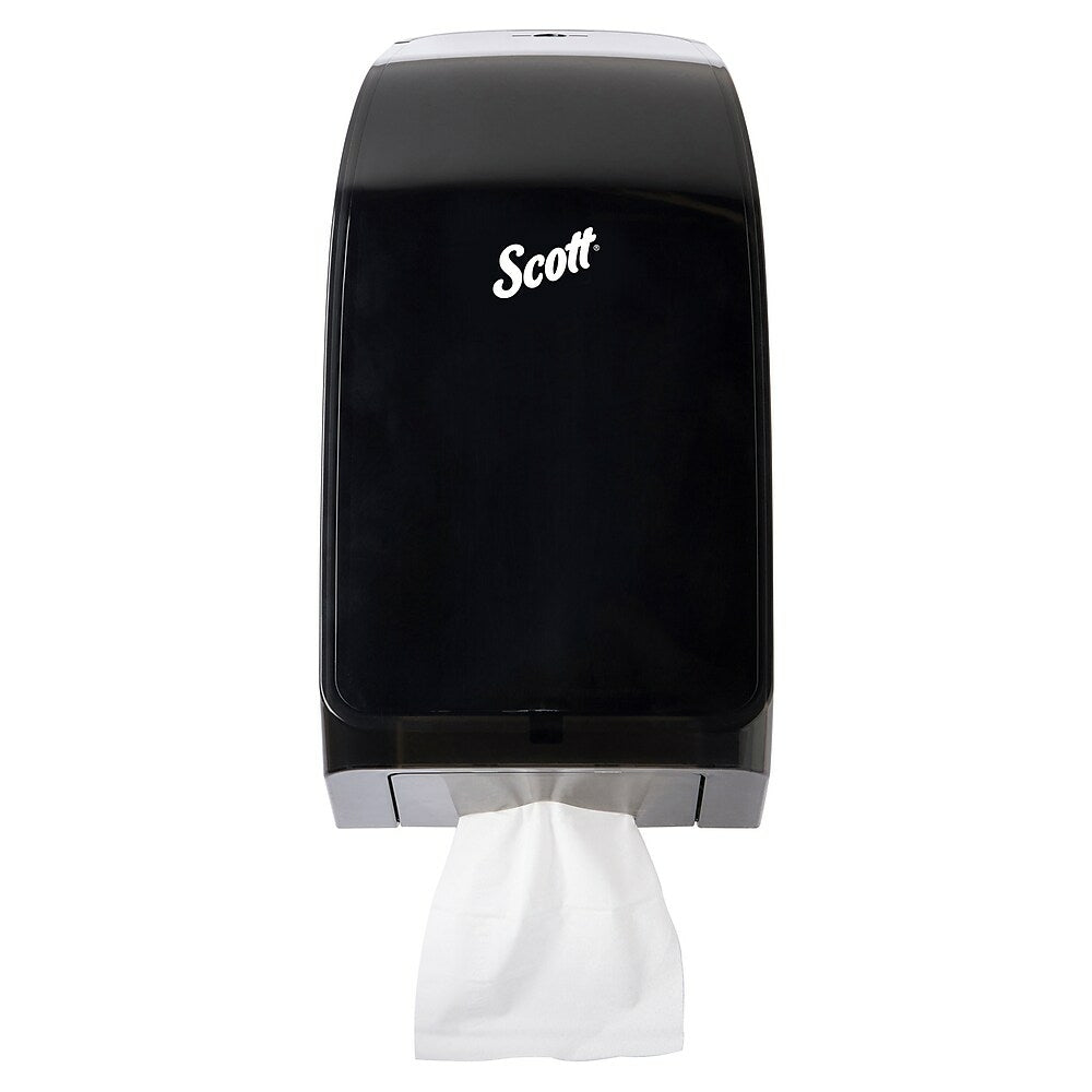 Image of Scott Control Hygienic Bathroom Tissue Dispenser, Black