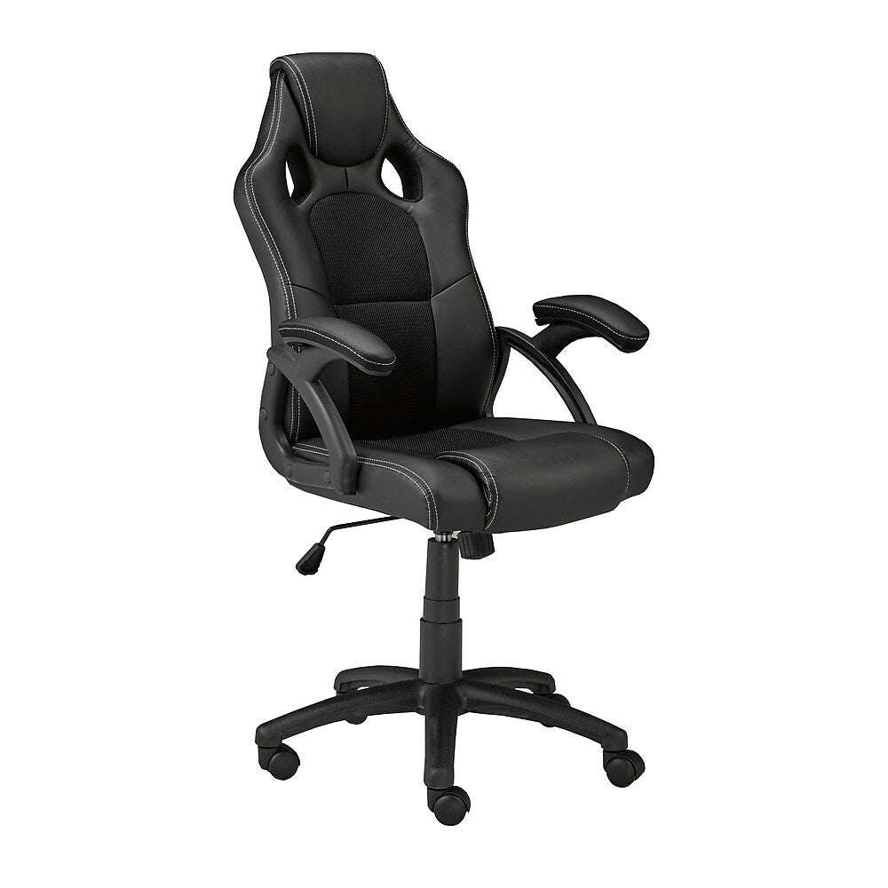 Image of Brassex Black Office Chair , Black (9157-BK)