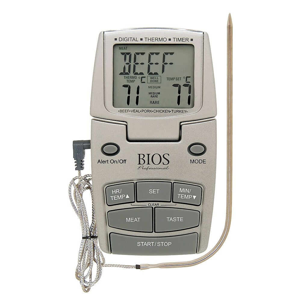 Image of Bios Professional Pre-Programmed Cooking Thermometer and Timer