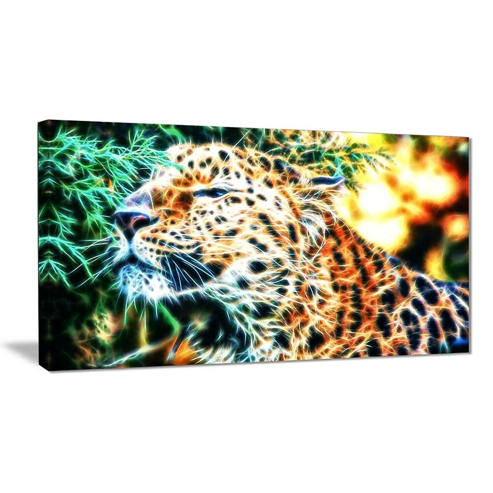 Image of Designart Beautiful Cheetah Animal Canvas Art, Multiple Sizes, (PT2415-32-16)