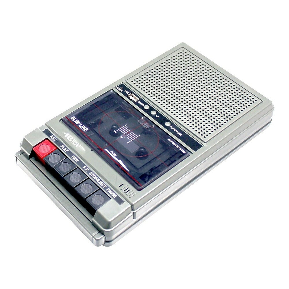 Image of Hamilton Buhl Ha-802 Classroom Cassette Player, Grey