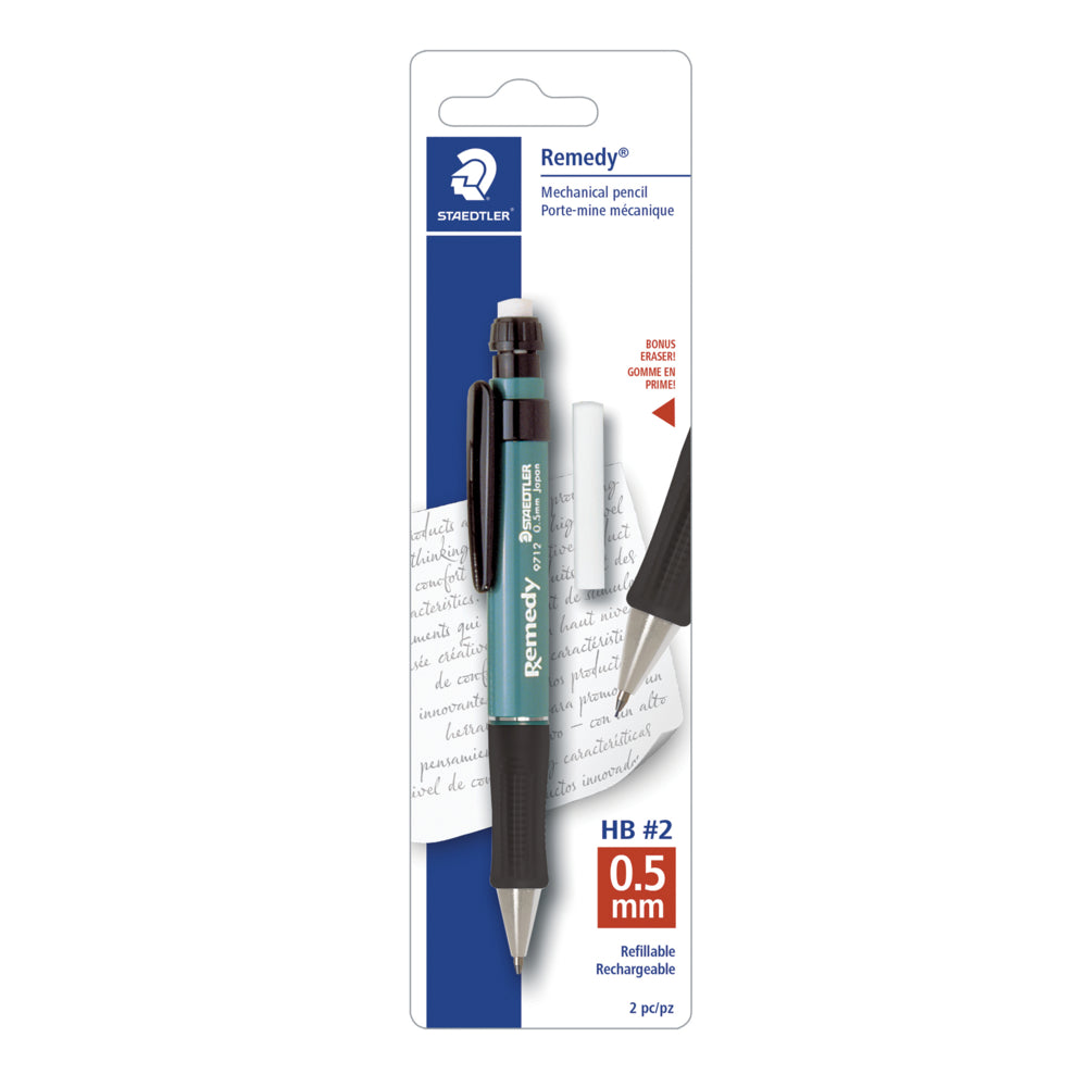 Image of Staedtler Remedy Mechanical Pencil with Eraser - 0.5mm