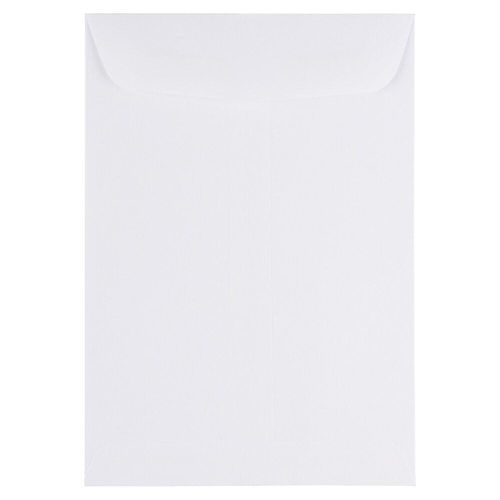 Image of JAM Paper 7 x 10 Open End Envelopes, White, 1000 Pack (01623194B)