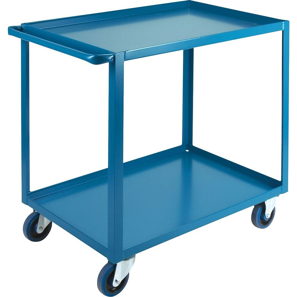Image of Kleton Heavy-Duty Shelf Carts, 2 Tiers, 24" W x 36" H x 36" D, 1200 Lbs. Capacity