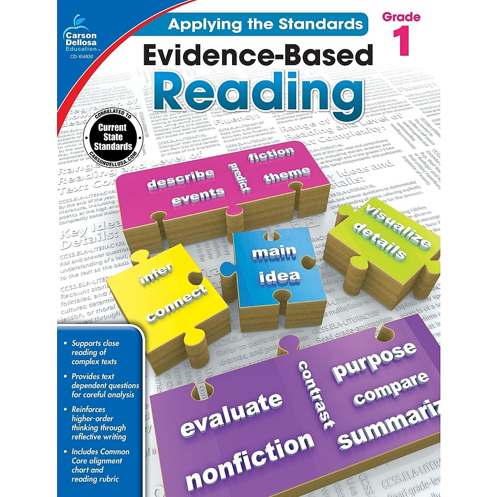 Image of eBook: Carson Dellosa 104830-EB Evidence-Based Reading - Grade 1