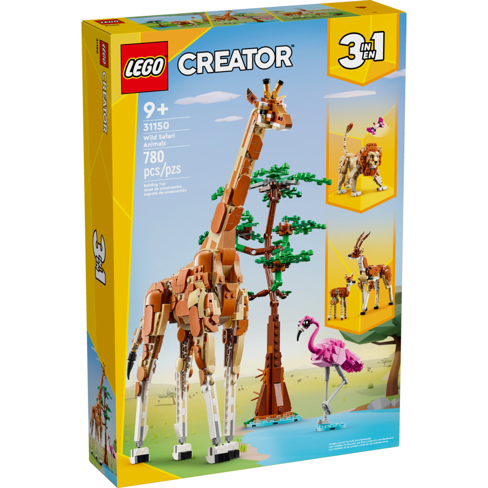 Image of LEGO Creator Wild Safari Animals - 780 Pieces