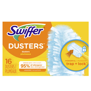 Recharge de plumeau sans parfum Swiffer Dusters - paquet de 16