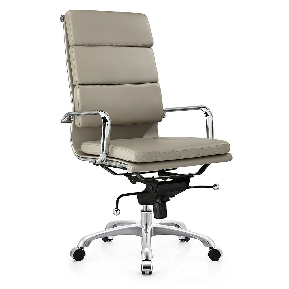 Image of Plata Import Paco Grey Office Chair, High Back (LS-3060-G)