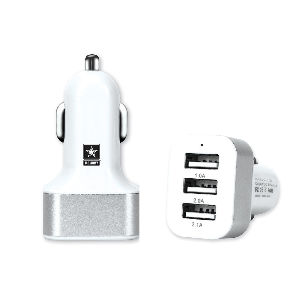 Image of U.S. Army Triple USB Car Charger