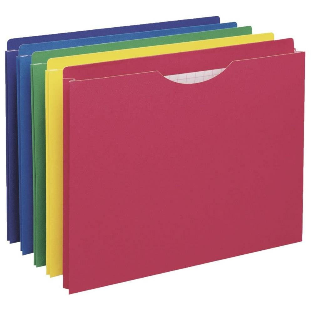 Image of Pendaflex 1" Expansion Assorted Filing Jackets - Letter Size - 10 Pack