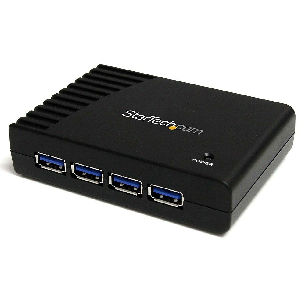Image of StarTech Black SuperSpeed USB 3.0 Hub, 4 Port