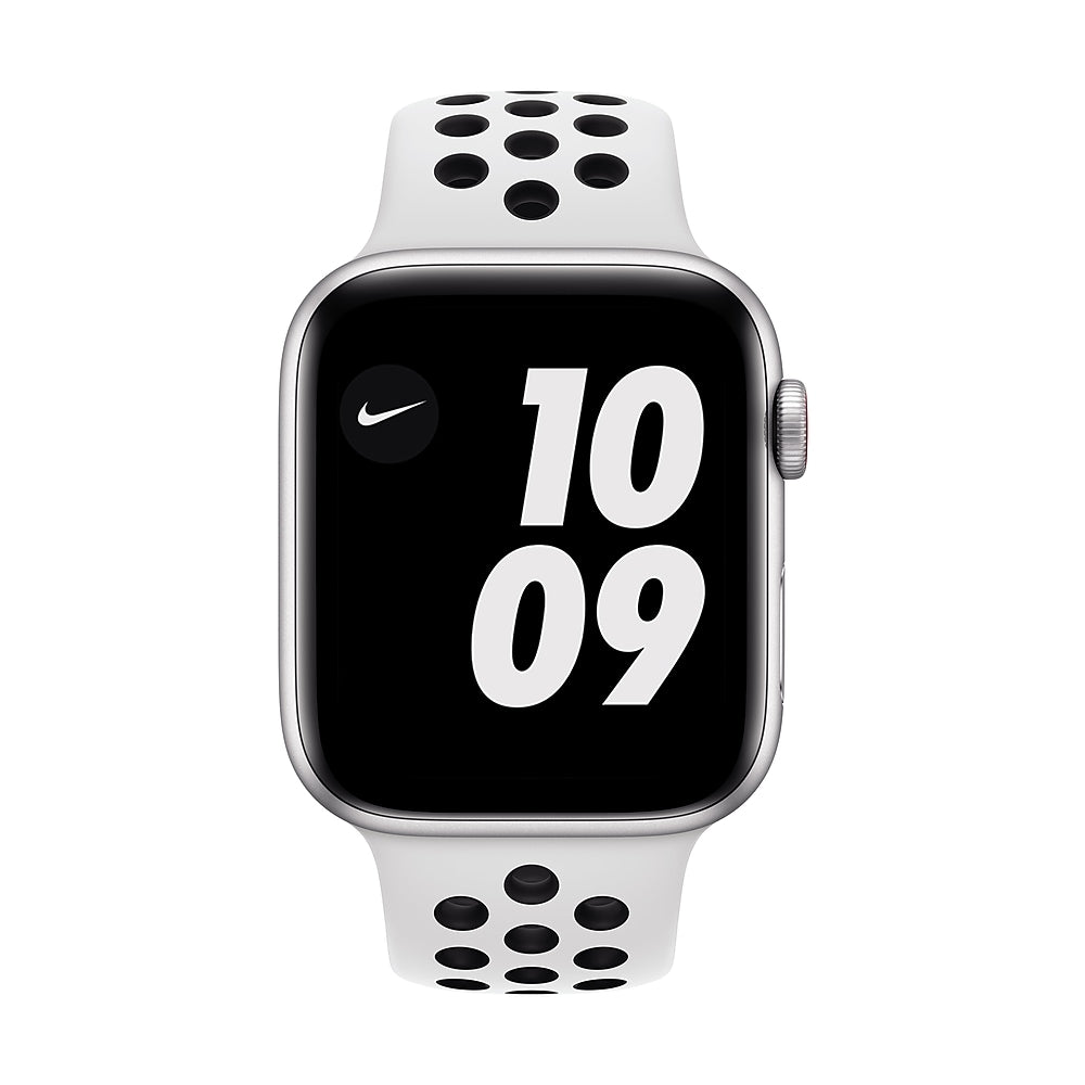 apple watch nike pure platinum black